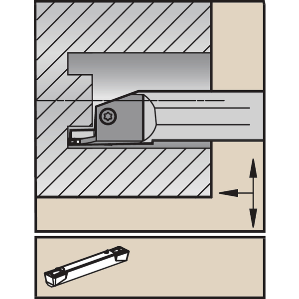 A4 Boring Bar D16.0mm L201.5mm