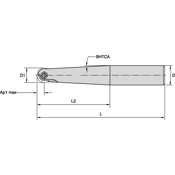 KDMB TAPER NECK CARBIDE HOLDE