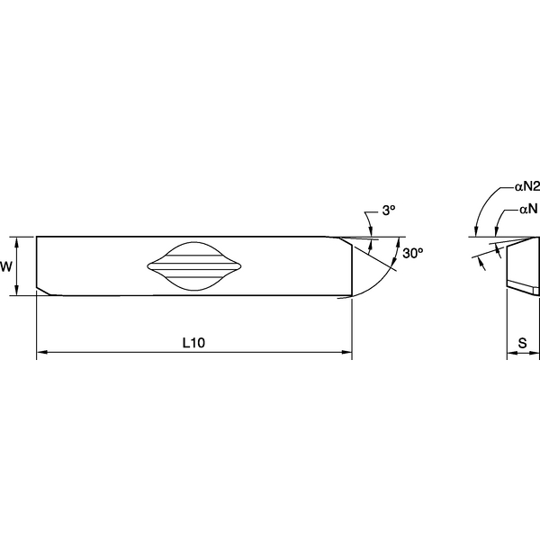RIR REAMING INSERT E13 LEAD