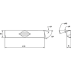 RIR REAMING INSERT EGU LEAD