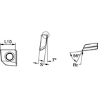 ANSI/ISO Turning Insert D2..