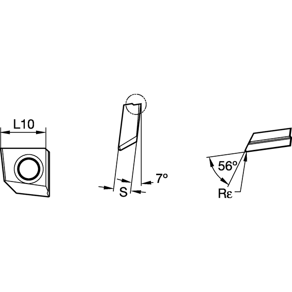 ANSI/ISO Turning Insert D2..