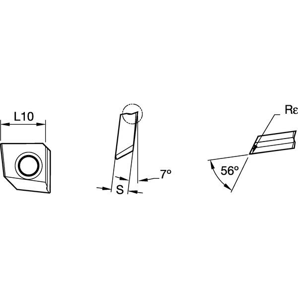 ANSI/ISO Turning Insert D2..