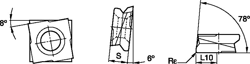 Fix-Perfect Turning Insert C8