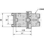 HTS CLAMPING CHUCK HSK100A 50