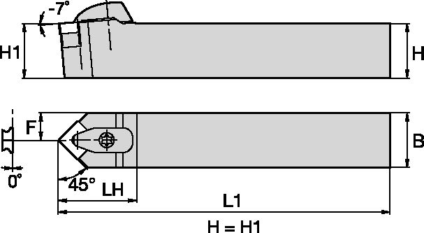D Clamping Holder W32.0mm L17