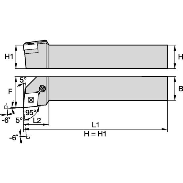 P Clamping Holder W32.0mm L17