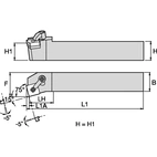 M ClampingHolder W32.0mm L170