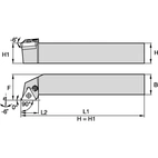 P Clamping Holder W25.0mm L15