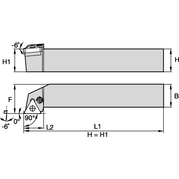 P Clamping Holder W25.0mm L15