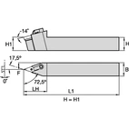 M Clamping Holder W20.0mm L12