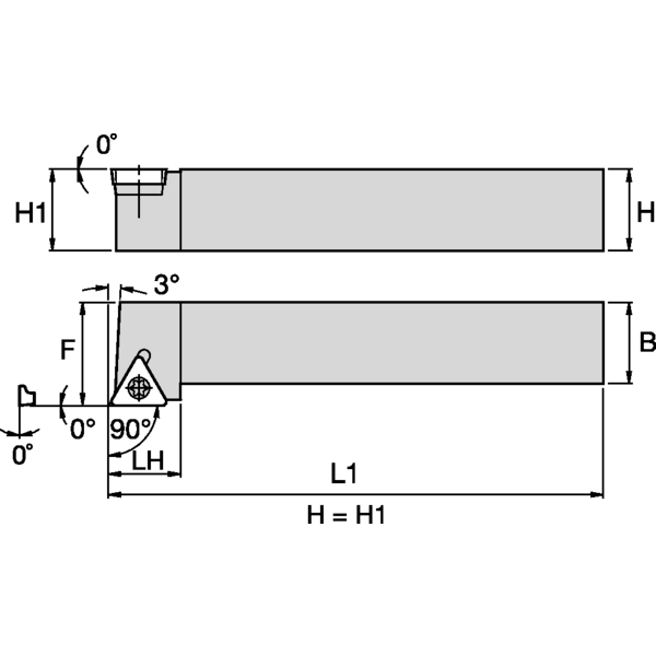 S Clamping Holder W12.0mm L16