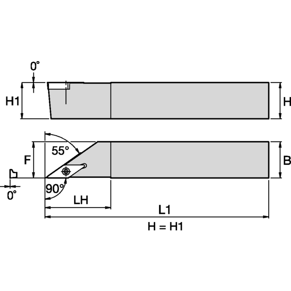 S Clamping Holder W12.0mm L15