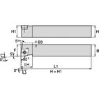 S Clamping Holder W12.0mm L15
