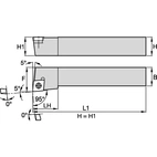 S Clamping Holder W25.0mm L15
