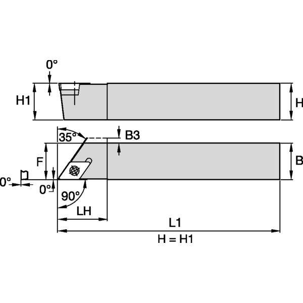 S Clamping Holder W16.0mm L12