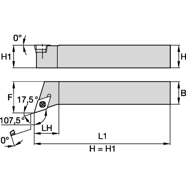 S Clamping Holder W16.0mm L10