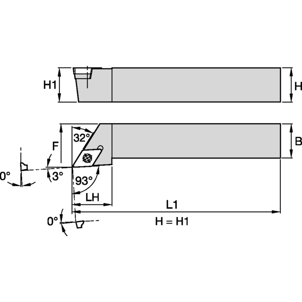 S Clamping Holder W16.0mm L10