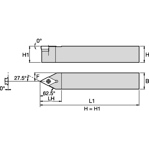 S Clamping Holder W12.0mm L15