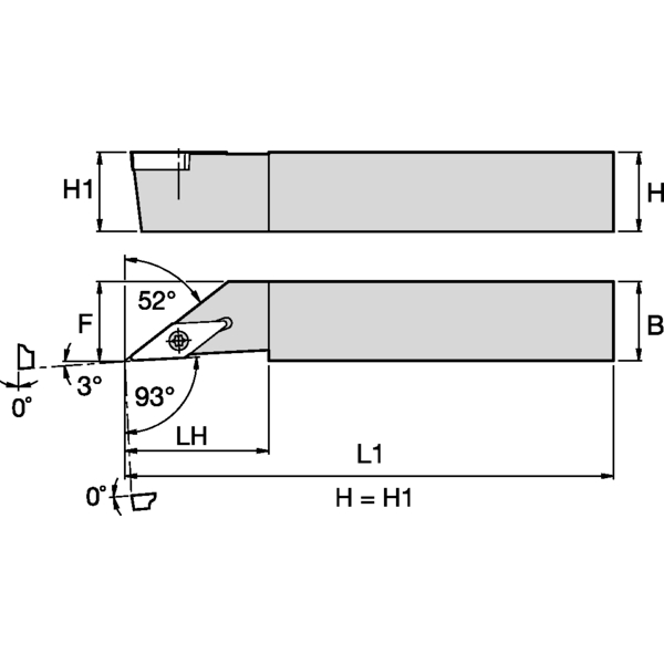 S Clamping Holder W16.0mm L12