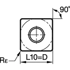 ANSI/ISO Turning Insert SN..
