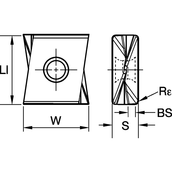 Inserts for MEGA 60°/ 90° • LNPU-HD