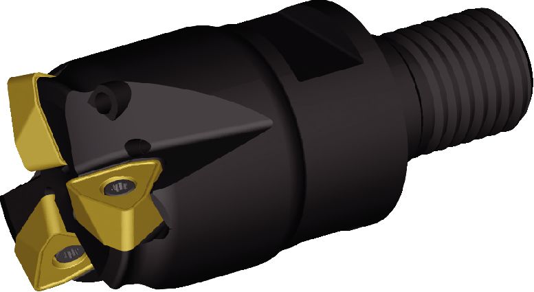 HIGH FEED CUTTER D=25 Z=2 SCR