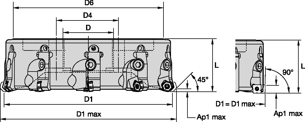 M4000 CARTRIDGE CUTTER D=315 Z=16