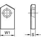 BF Insert • Semi-finished blank