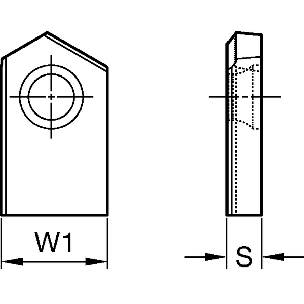 BF Insert • Semi-finished blank