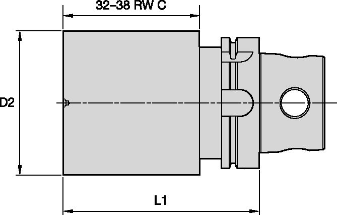 KM4X125 BLANK D150 L250