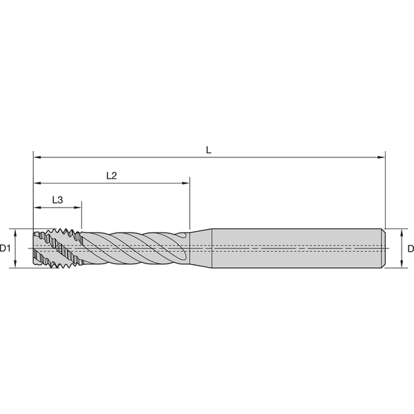 M10X1.5 6HX 4F RHSF SEMI-BOTT