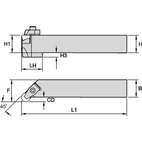 C Clamping Holder W32.0mm L17