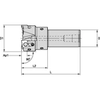 FIX-PERFECT 90 HPM END MILL D