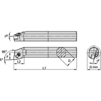 N Clamping Boring Bar D40.0mm