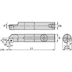 S Clamping Boring Bar D16.0mm