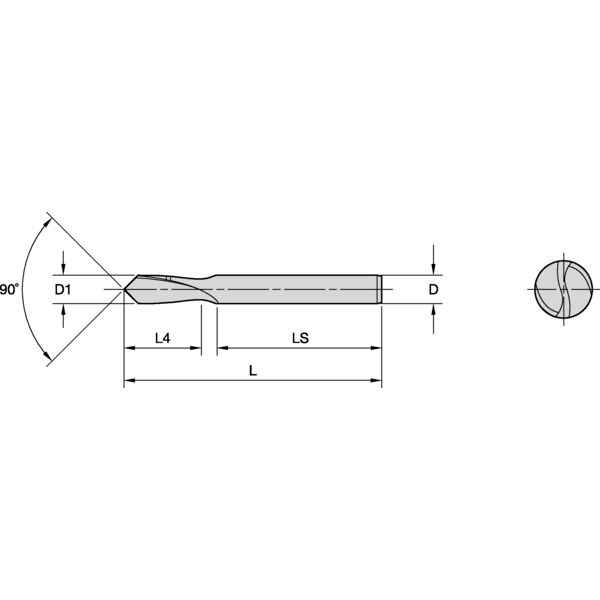 NC-BORR 20mm 90° CYL