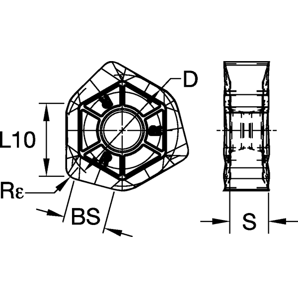 .F..LDJ 3W  - Wiper aluminium