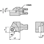 KM16 MICRO SCREW-ON INSERT UN
